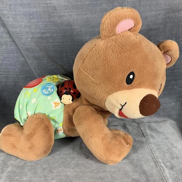 Vtech Explore & Crawl Learning Cub 6-36 Months Working Sounds Lights Motion - Picture 1 of 11